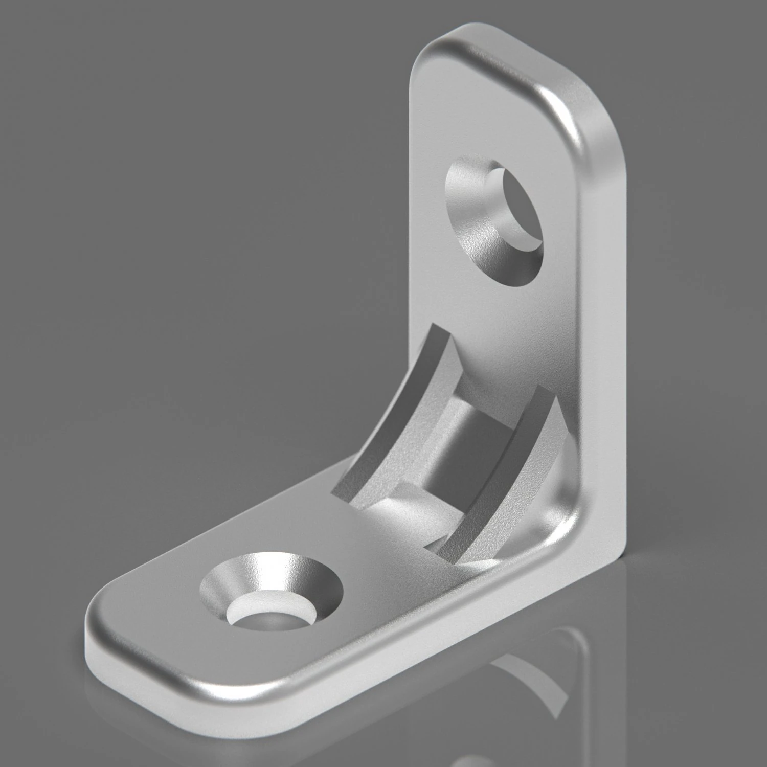 Staffa angolare Modello di stampa 3D .c4d .max .obj .3ds .fbx .stl .blend 