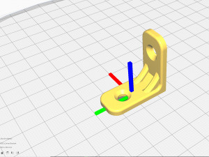 Corner Bracket 3D-printmodel