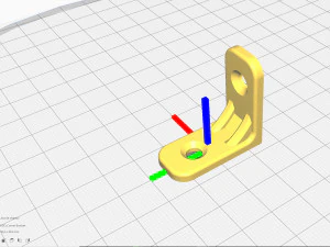 Staffa angolare Modello di stampa 3D