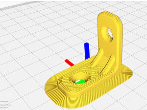 Staffa angolare Modello di stampa 3D