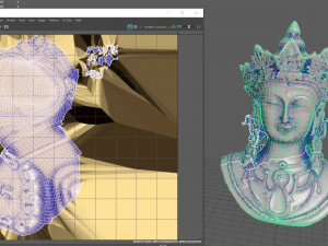 Goddess Tara Bust 3D 모델