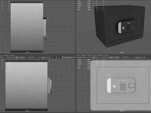 Safe Box 3D 모델