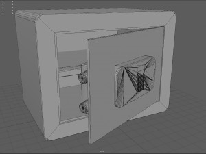 Safe Box 3D 모델