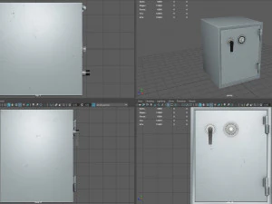 Safe Box 2 3D Model
