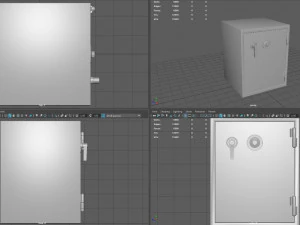 Safe Box 2 3D Model