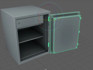 Safe Box 2 3D Model