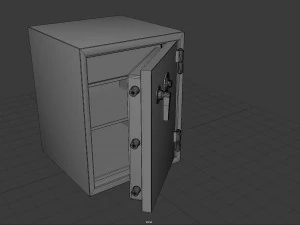 Safe Box 2 3D Model