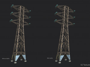 Power Line Modelo 3D