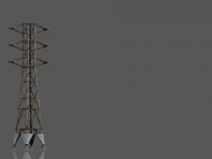 Power Line Modelo 3D