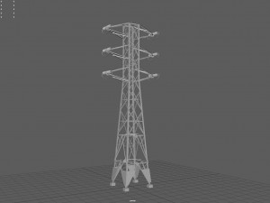 Power Line Modelo 3D