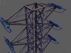 Power Line Modelo 3D