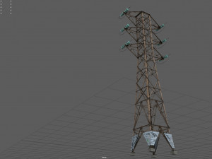 Power Line Modelo 3D