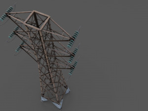 Power Line Modelo 3D