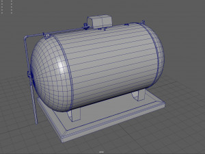 Gas Tank Modello 3D