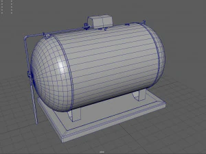 Gas Tank 3D Model