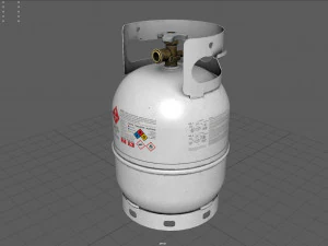 Propane tank cylinder 3D Model
