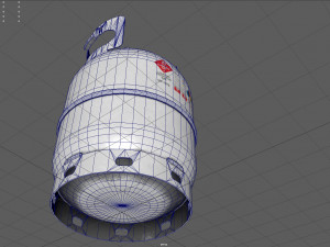 Propane tank cylinder 3D Модель