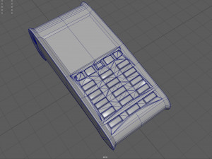 Credit Card Terminal 3D Model