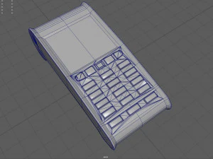 Credit Card Terminal 3D Model