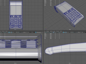 Credit Card Terminal 3D Model