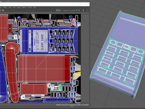 Credit Card Terminal 3D Model