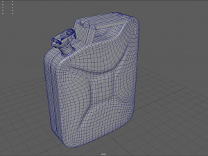 Jerrycan 3D-Modell