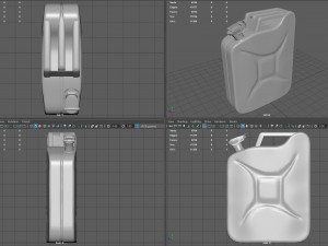 Jerrycan 3D-Modell