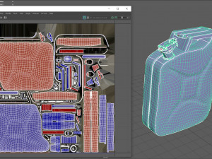 Jerrycan 3D-Modell
