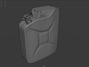 Jerrycan 3D-Modell