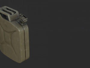 Jerrycan 3D-Modell