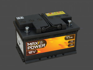 Car Battery Model 3D
