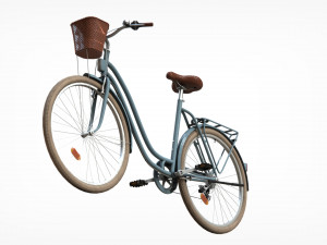 Classic city bike Modelo 3D