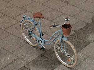 Classica bicicletta da citt&agrave; Modello 3D