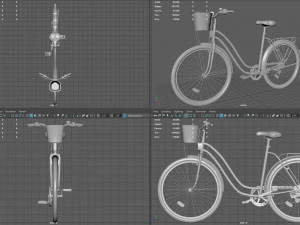 Classica bicicletta da citt&agrave; Modello 3D