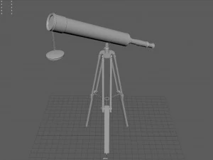 Telescope 3D Model