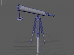 Telescope Modelo 3D