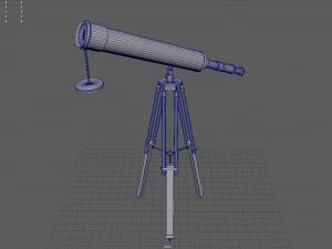 Telescope 3D Model