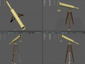 Telescope Modelo 3D