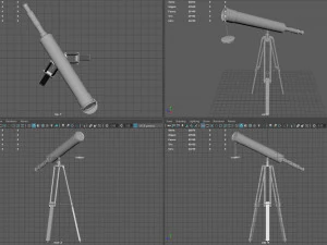 Telescope 3D Model
