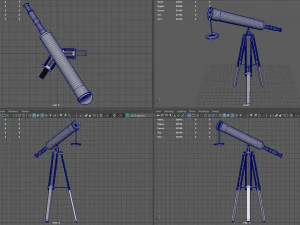 Telescope 3D Model