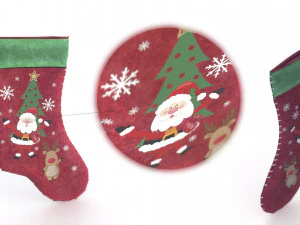 Christmas Stocking 3D Model