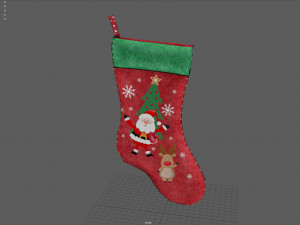 Christmas Stocking Modelo 3D