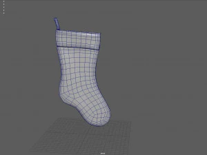Christmas Stocking 3D Model