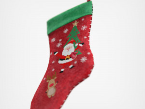 Christmas Stocking Modelo 3D