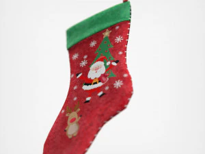 Christmas Stocking 3D Model