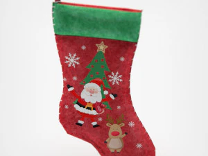 Christmas Stocking 3D Model