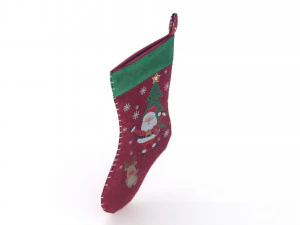 Christmas Stocking 3D Model