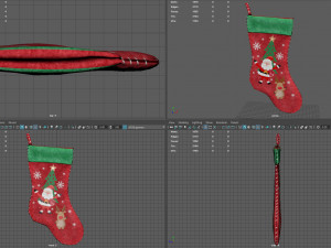 Christmas Stocking Modelo 3D