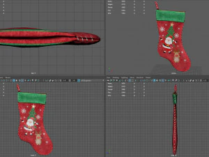 Christmas Stocking 3D Model