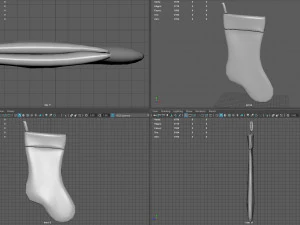 Christmas Stocking 3D Model
